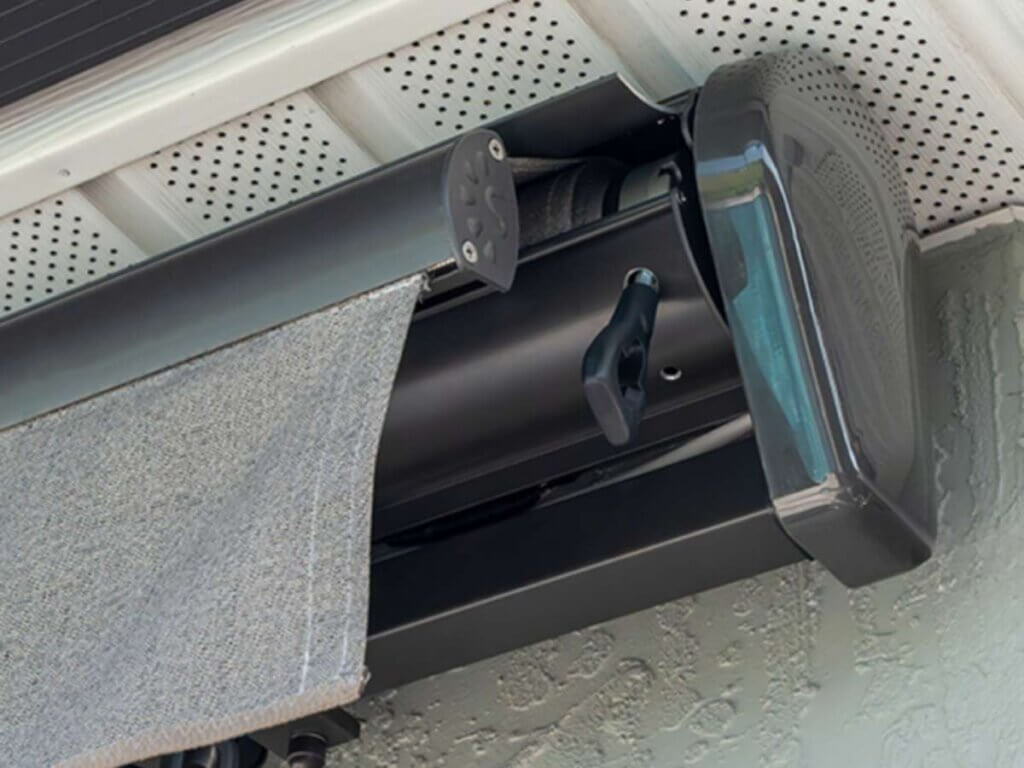 If your retractable awning isn’t in use during certain months, store it properly.