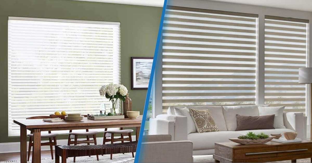 Both sheer and zebra shades offer distinct benefits for light control, privacy, and style.